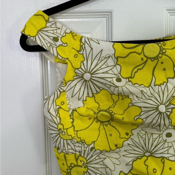 Topshop Yellow Floral Women's Top - Picture 2 of 5